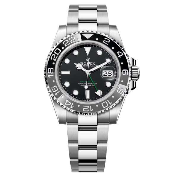 GMT-Master II With Black And Grey Bezel Oyster 126710 GRNR