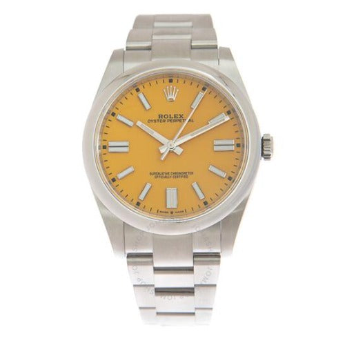 Oyster Perpetual 36 Automatic Yellow Dial